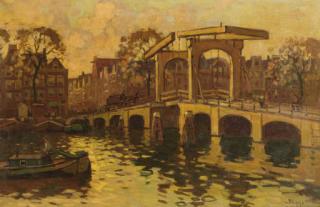 Ben Viegers - De Magere brug, Amsterdam
