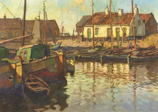 Ben Viegers - Inner harbour at Elburg