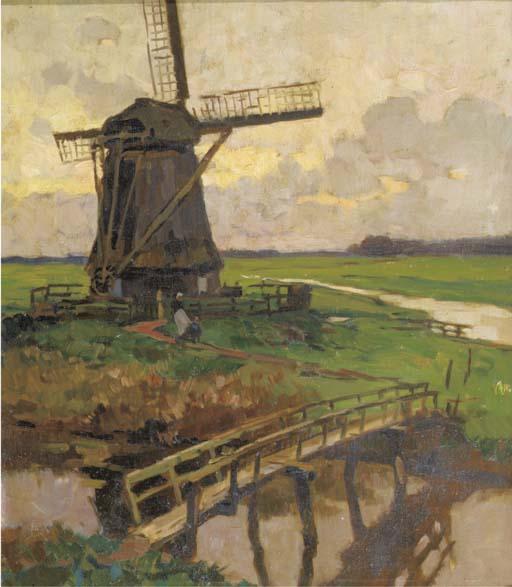 Ben Viegers - The mill at dusk