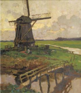Ben Viegers - The mill at dusk