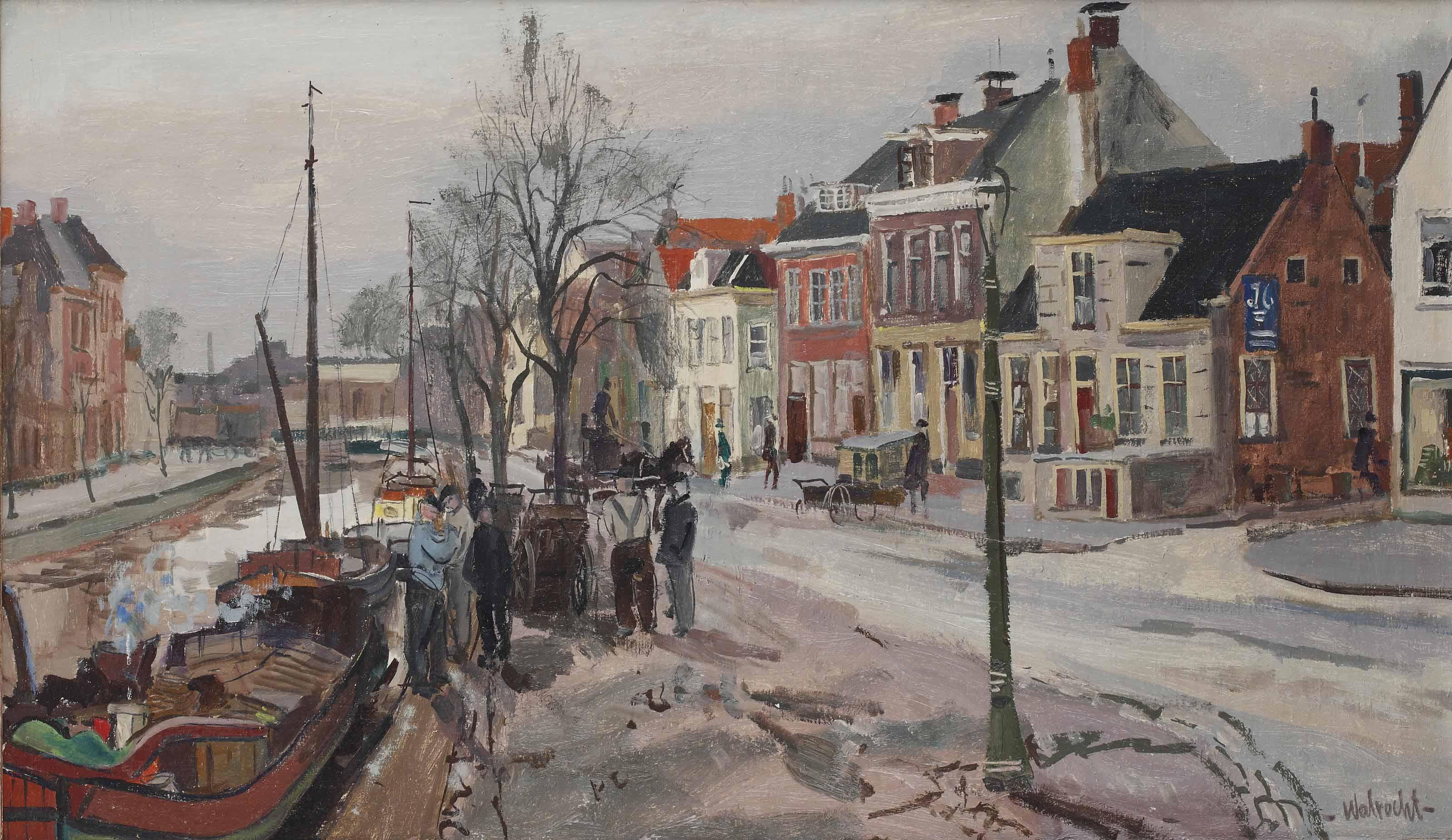 Ben Walrecht - Along the Schuitendiep, Groningen
