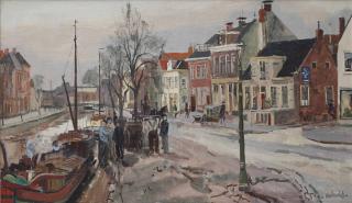 Ben Walrecht - Along the Schuitendiep, Groningen
