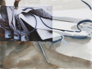 Ben Willikens - Aquarell Nr. 328 (Exterieur) (Watercolour No. 328 (Exterior))