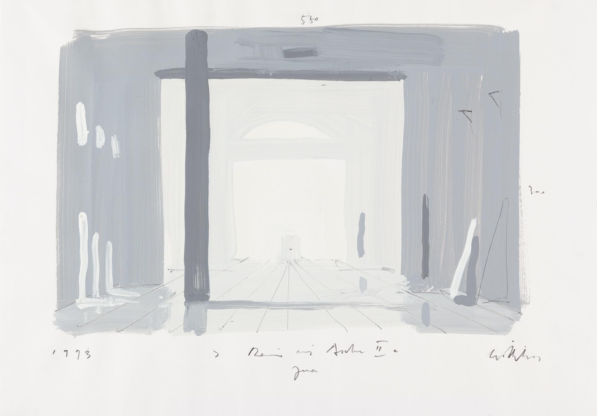 Ben Willikens - Raumstudie zu Bau 59