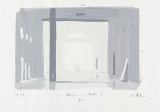 Ben Willikens - Raumstudie zu Bau 59