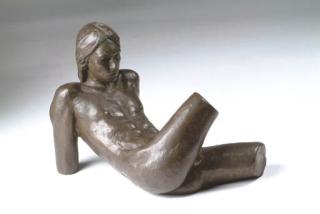 Bencab - Reclining nude