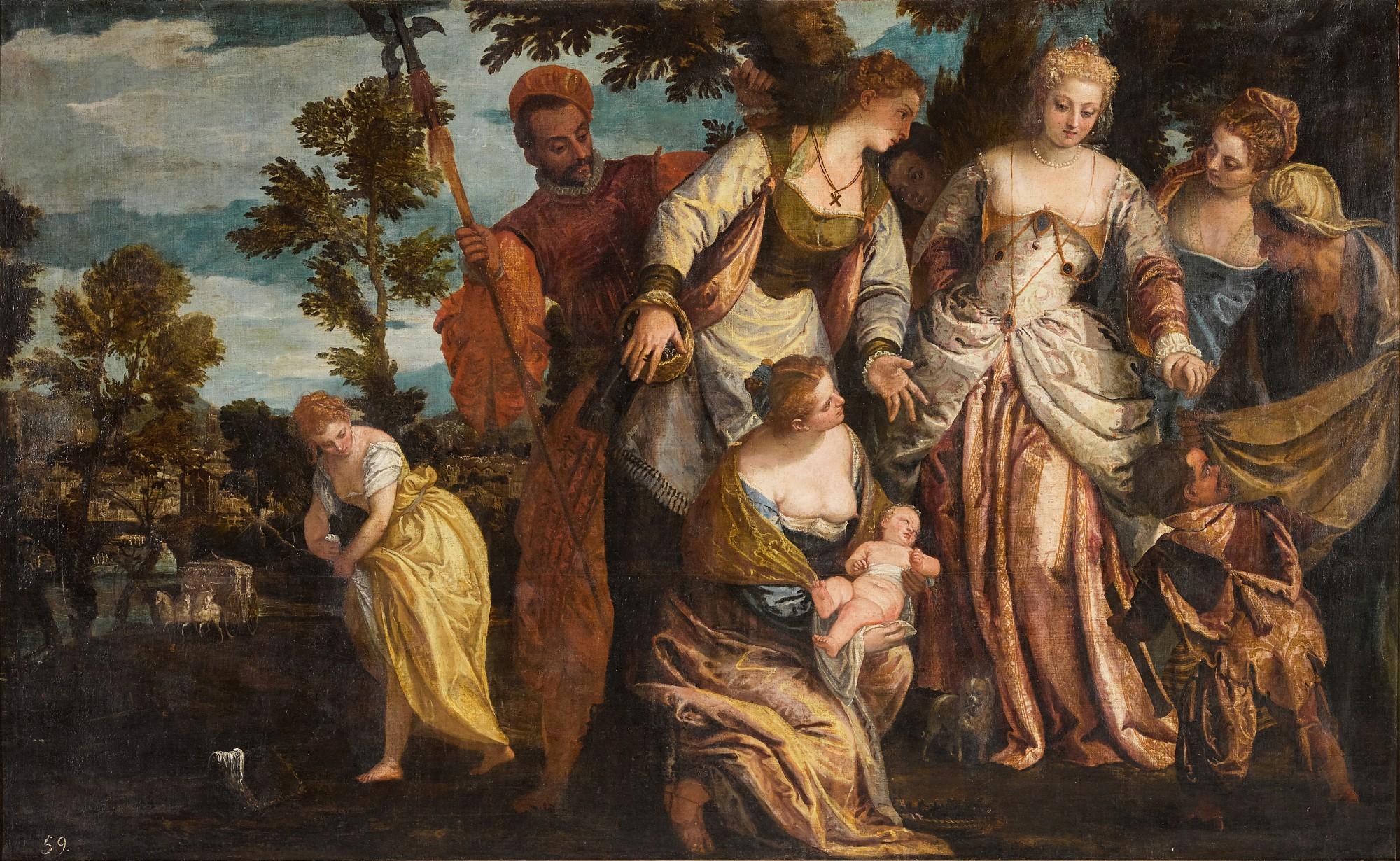 Benedetto Caliari - The Finding Of Moses