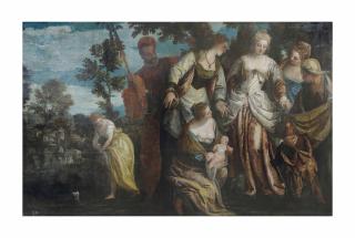 Benedetto Caliari - The Finding of Moses