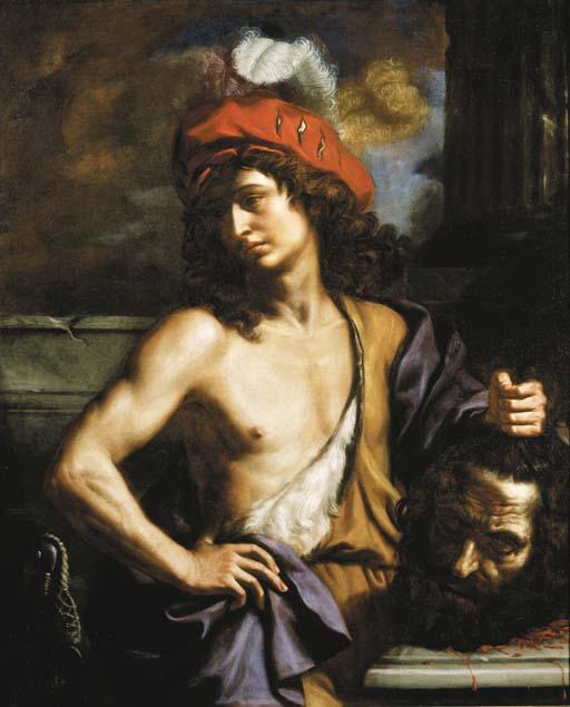 Benedetto Gennari - David with the head of Goliath