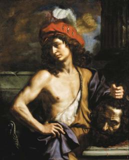 Benedetto Gennari - David with the head of Goliath