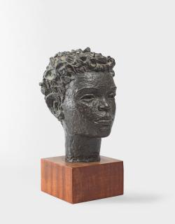 Benedict Chukwukadibia Enwonwu M.B.E - Bust of a young boy
