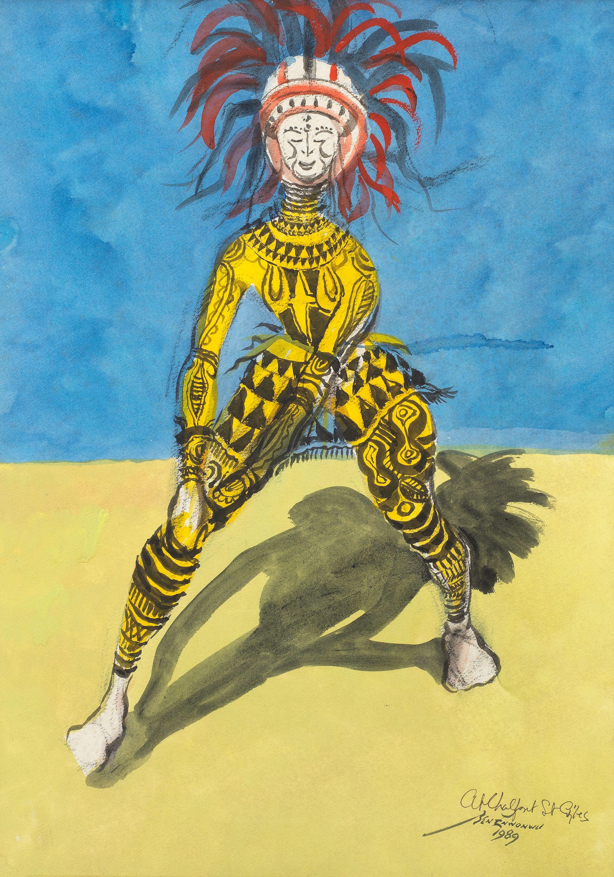 Benedict Chukwukadibia Enwonwu M.B.E - Ogolo, 1989