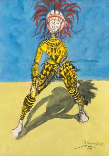 Benedict Chukwukadibia Enwonwu M.B.E - Ogolo, 1989