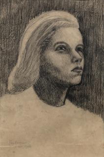 Benedict Chukwukadibia Enwonwu M.B.E - Portrait of a Lady