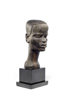 Benedict Chukwukadibia Enwonwu M.B.E - Portrait of a young man