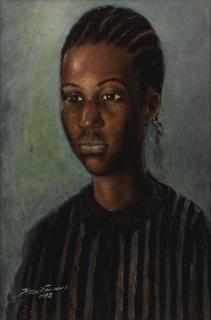 Benedict Chukwukadibia Enwonwu M.B.E - Portrait of Tonkin Jackson