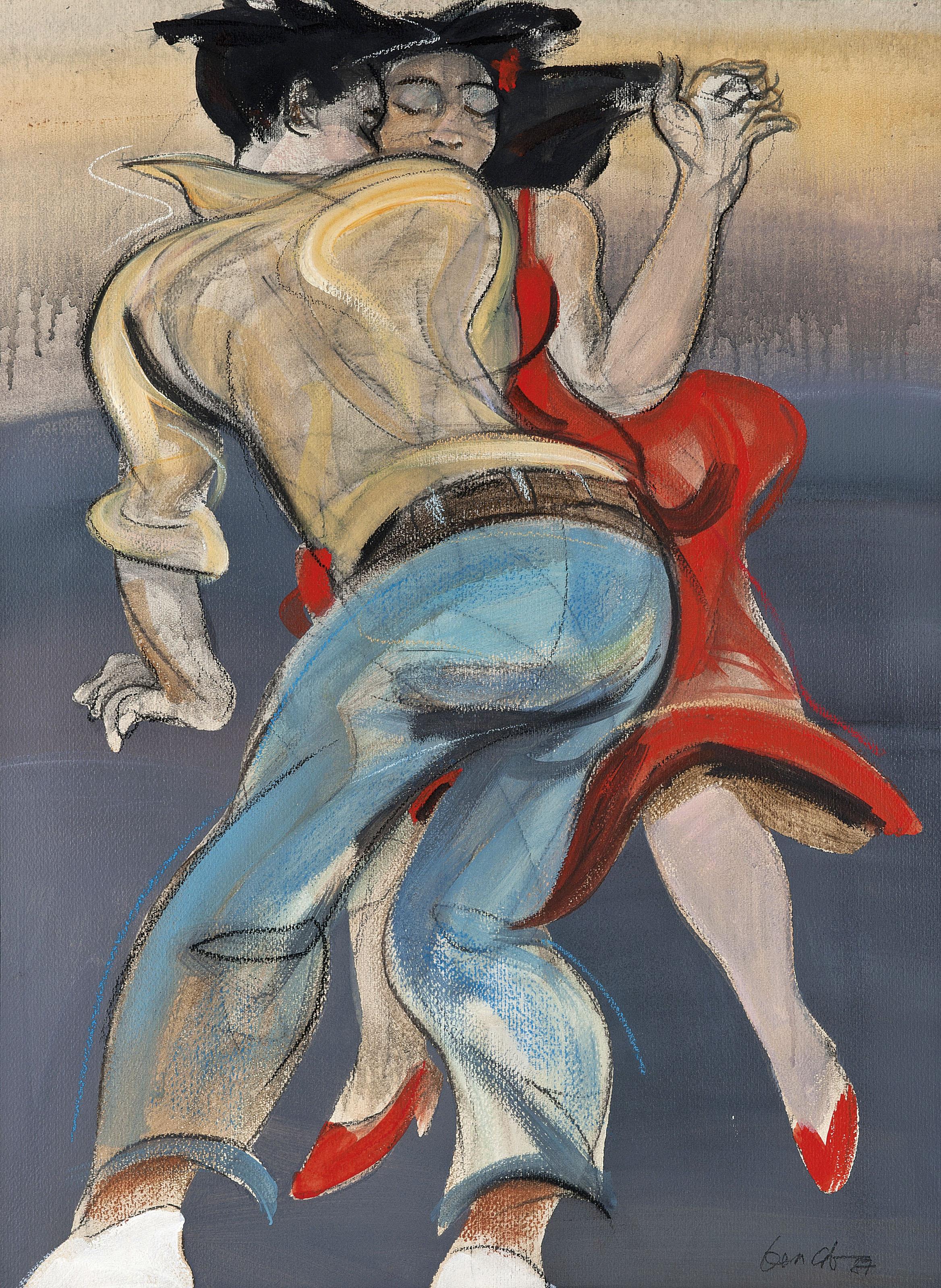 Benedicto Reyes Cabrera - Dancing at Rock Session