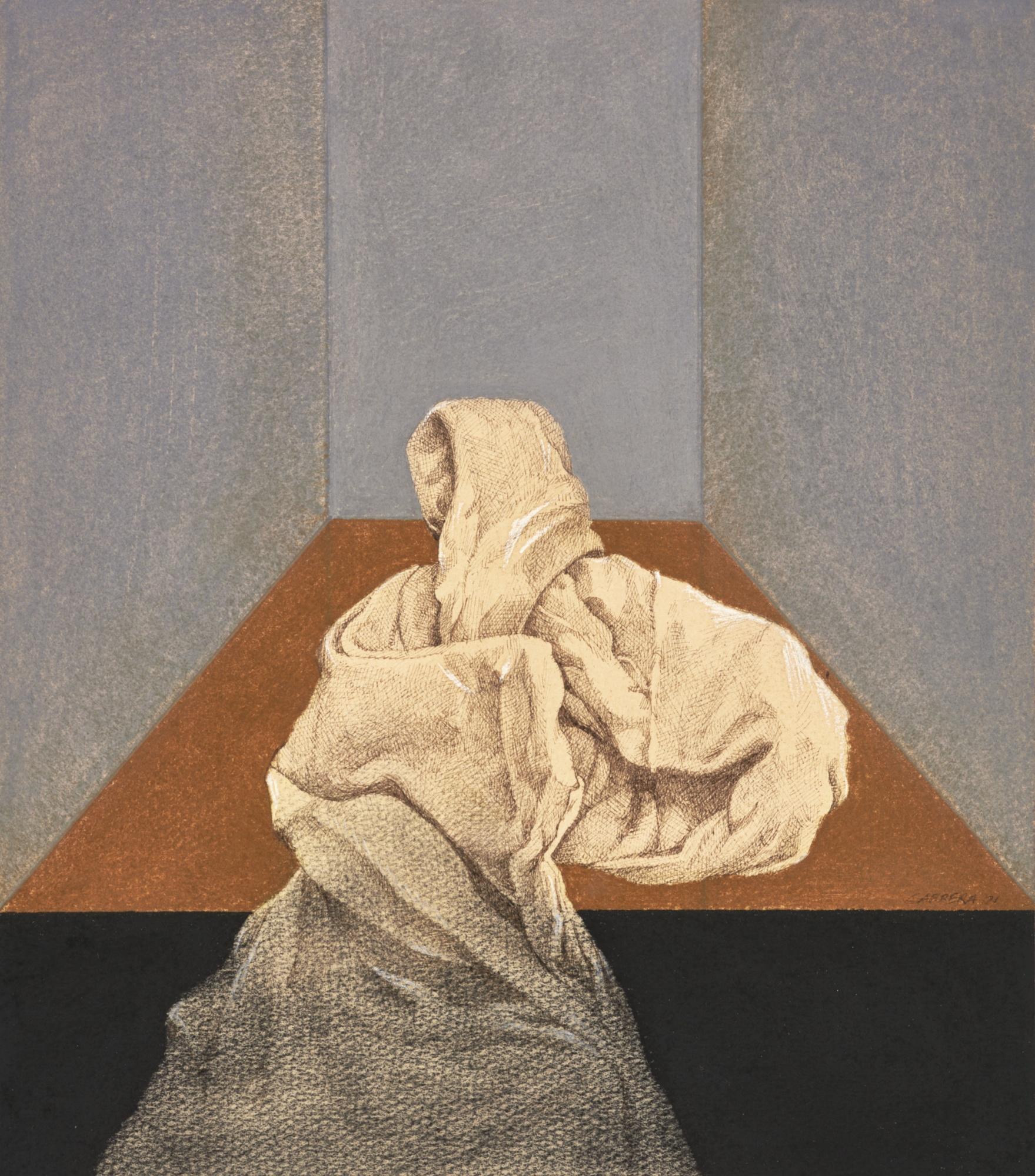 Benedicto Reyes Cabrera - Drapes On Table