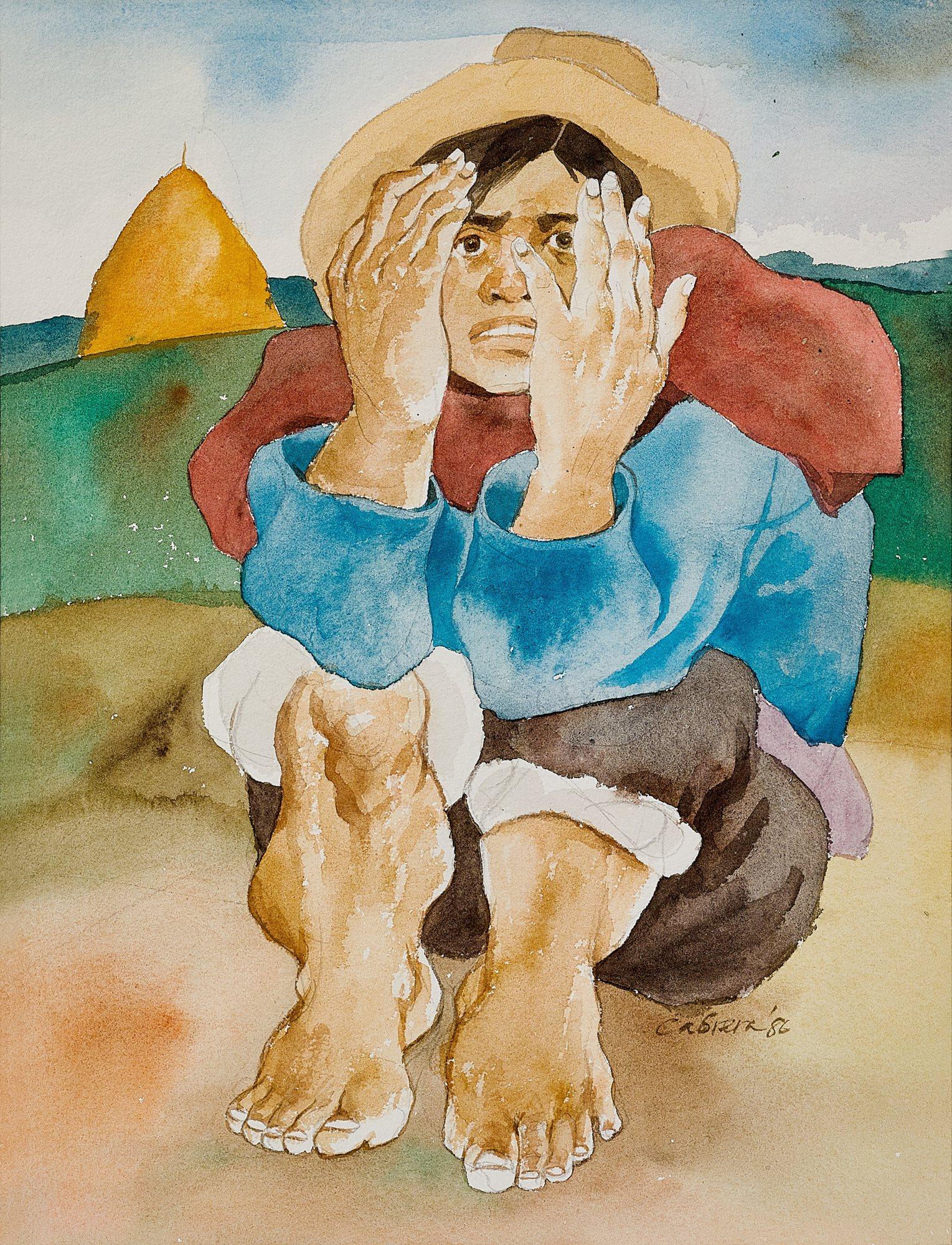 Benedicto Reyes Cabrera - Man hiding face