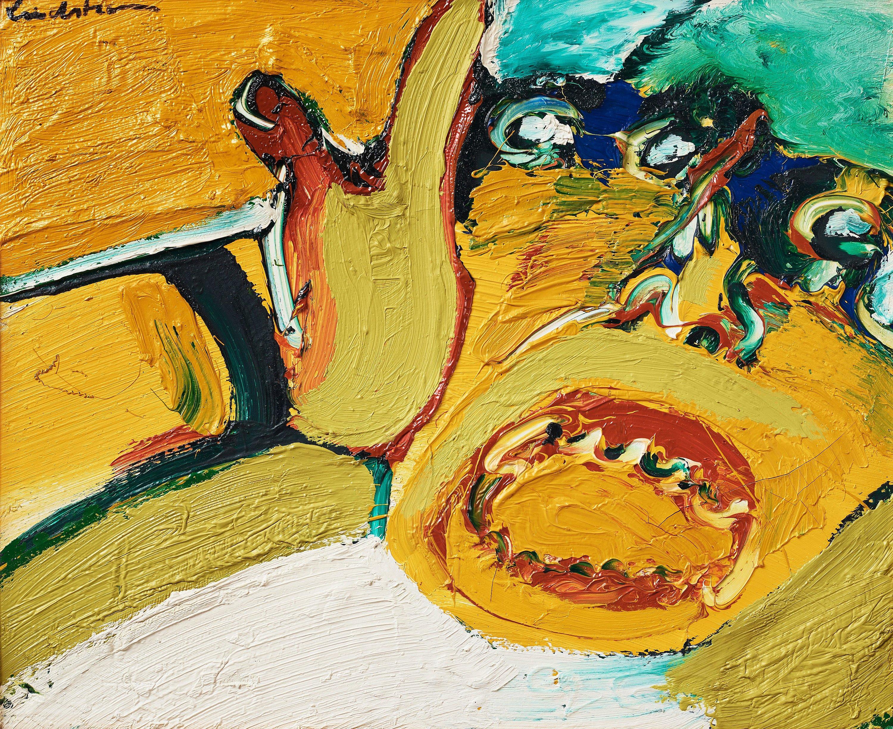 Bengt Lindström - Yellow figure