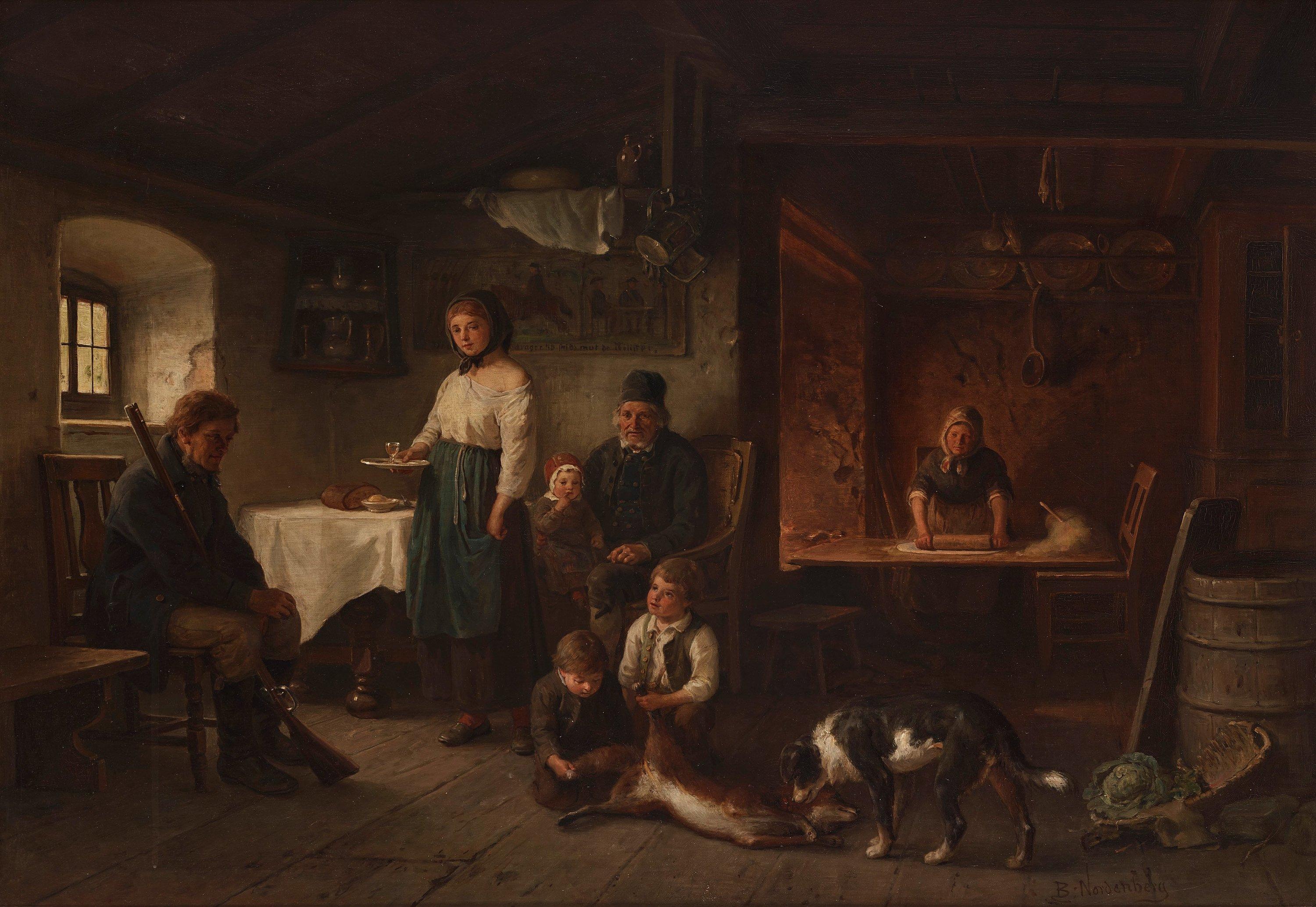 Bengt Nordenberg - A Drink After Hunting