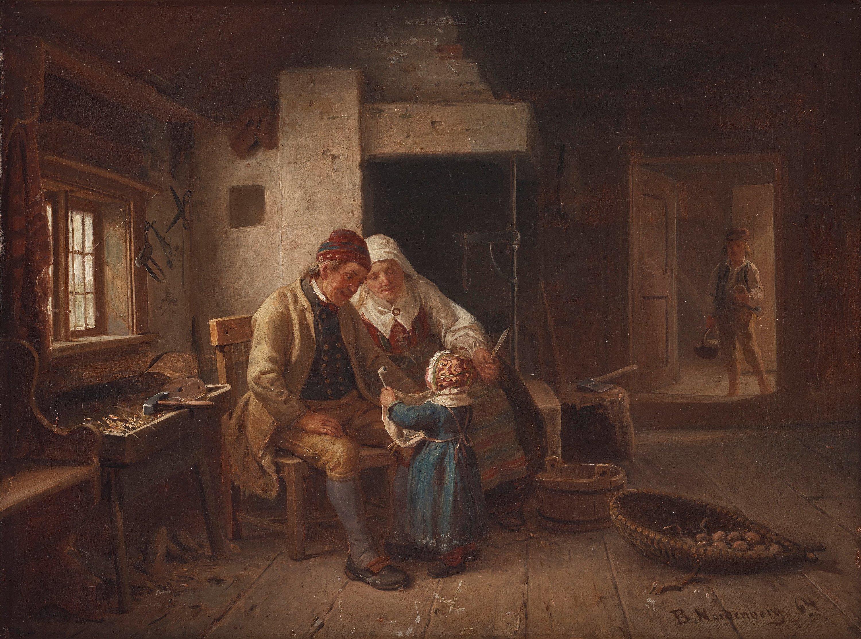 Bengt Nordenberg - Family in the workshop
