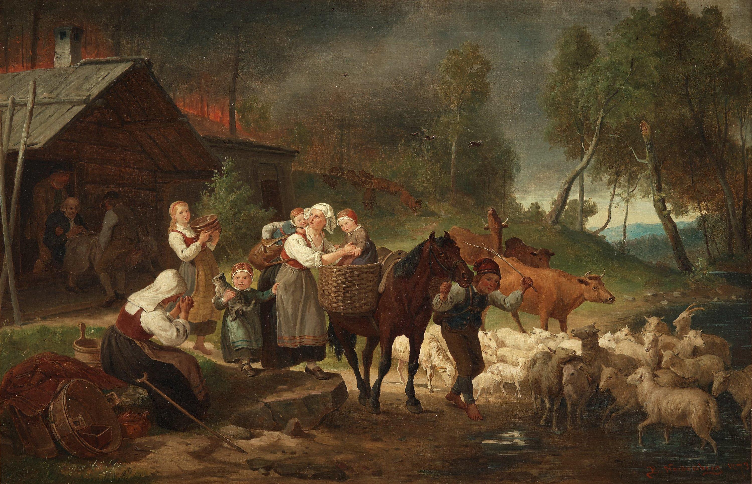 Bengt Nordenberg - The fire