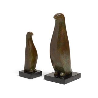 Beniamino Benevenuto Bufano - Companion Pair of Marching Penguins