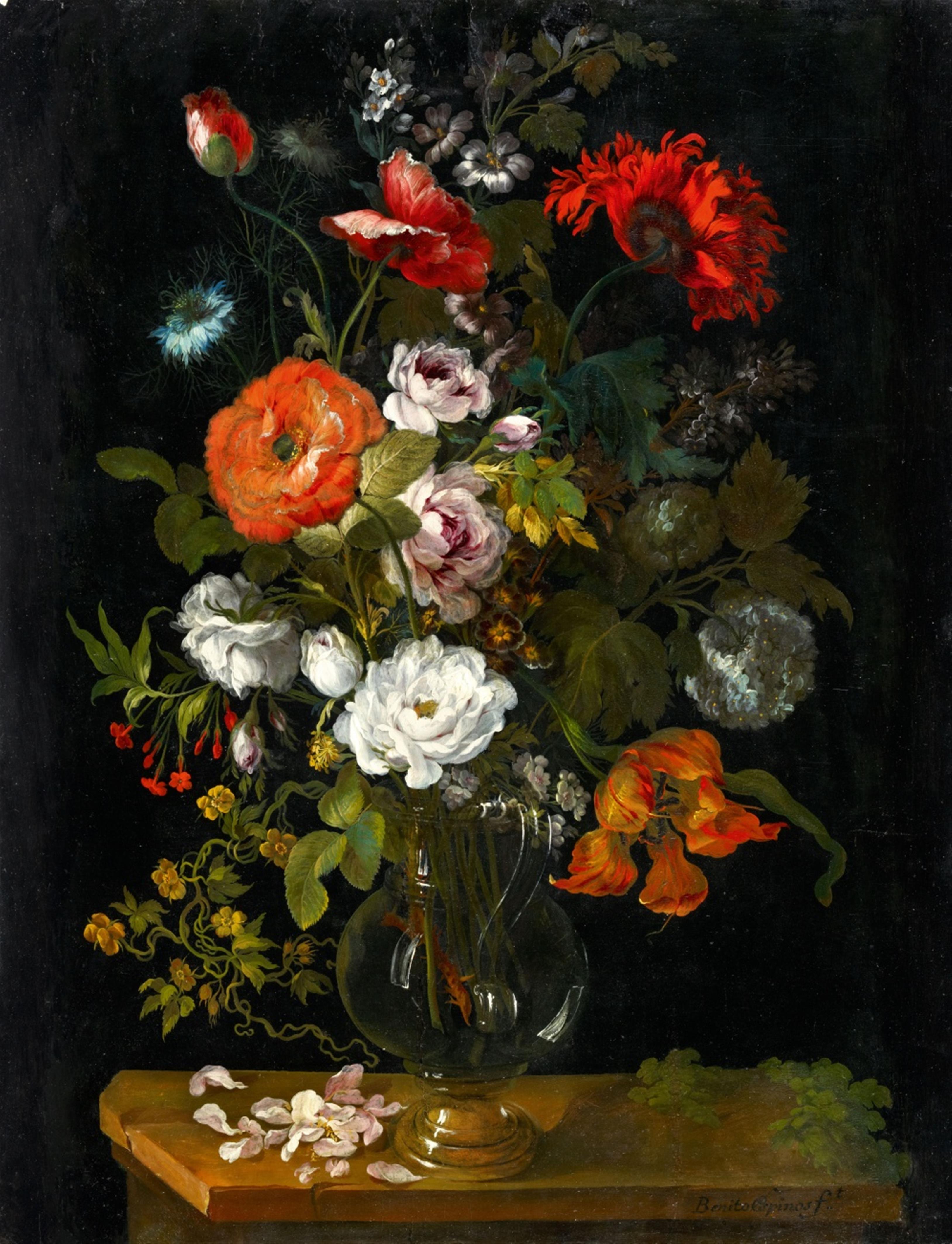 Benito Espinós - Blumenstillleben