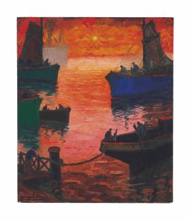 Benito Quinquela Martín - Crepúsculo