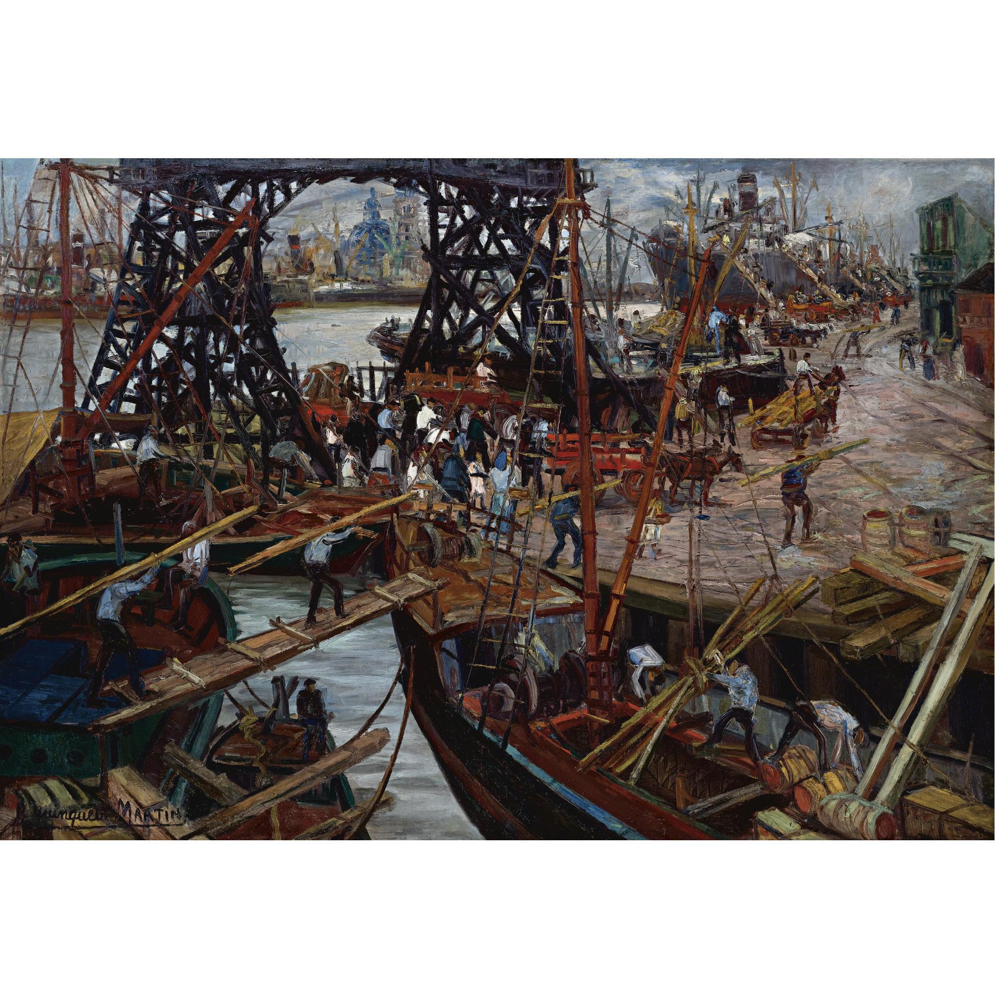 Benito Quinquela Martín - El Puerto De Buenos Aires