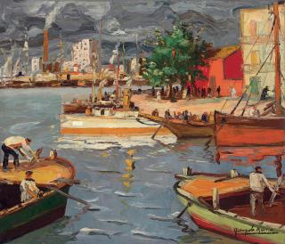 Benito Quinquela Martín - Mañana impresionista