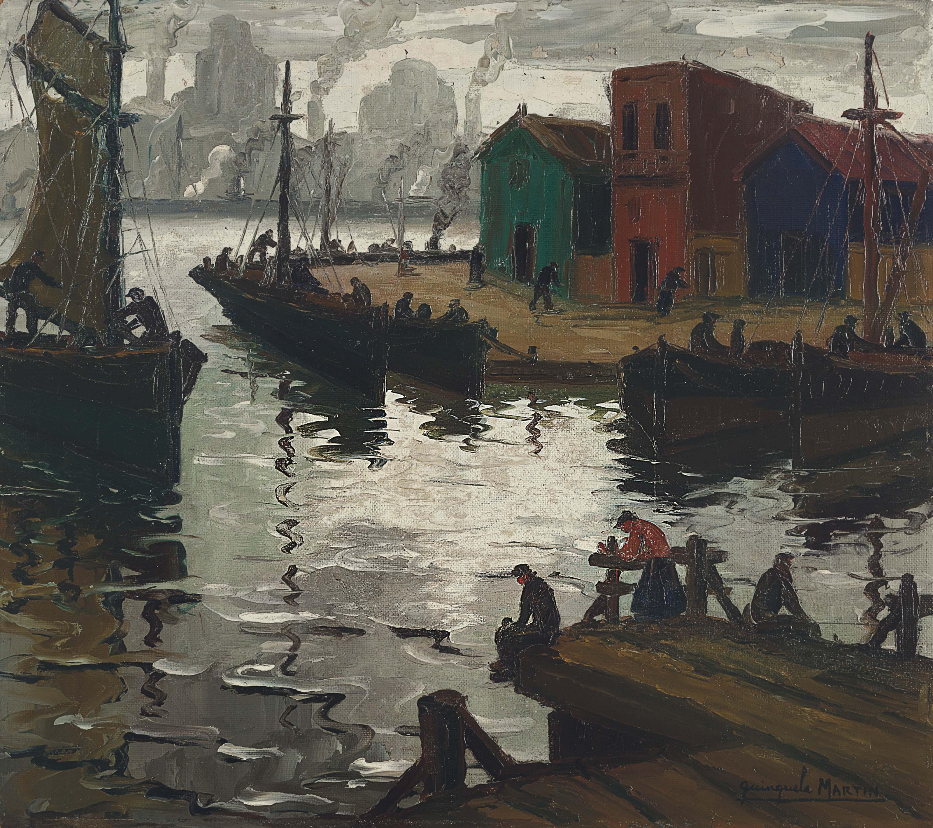 Benito Quinquela Martín - Mañana luminosa