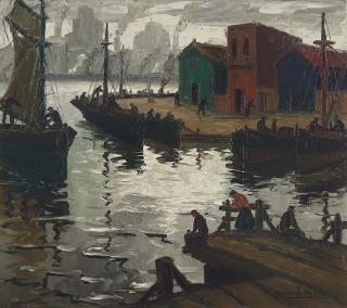 Benito Quinquela Martín - Mañana luminosa