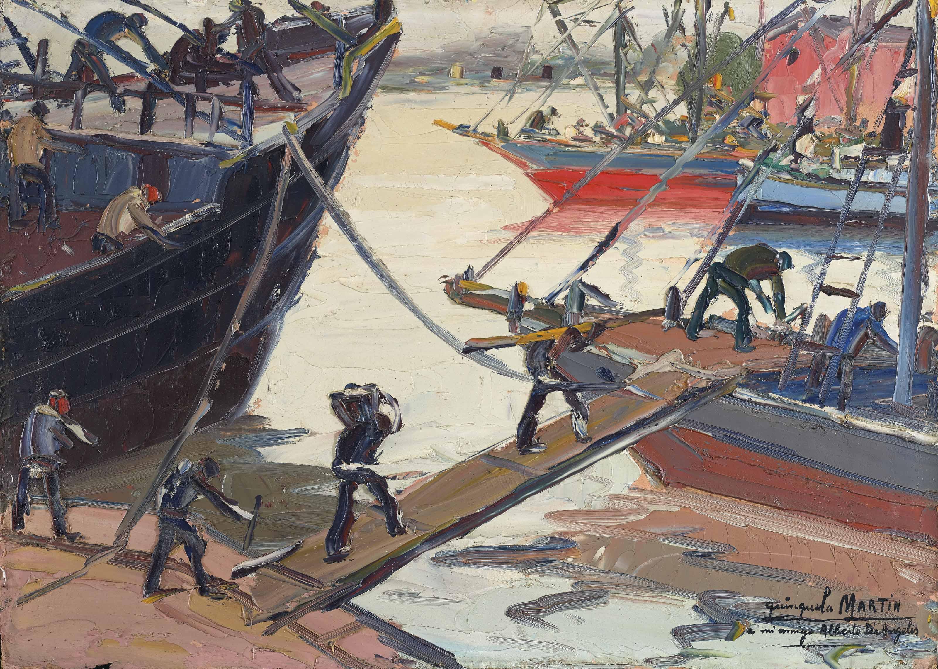 Benito Quinquela Martín - Puerto de Buenos Aires