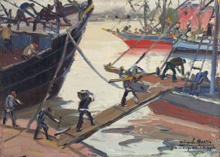 Benito Quinquela Martín - Puerto de Buenos Aires
