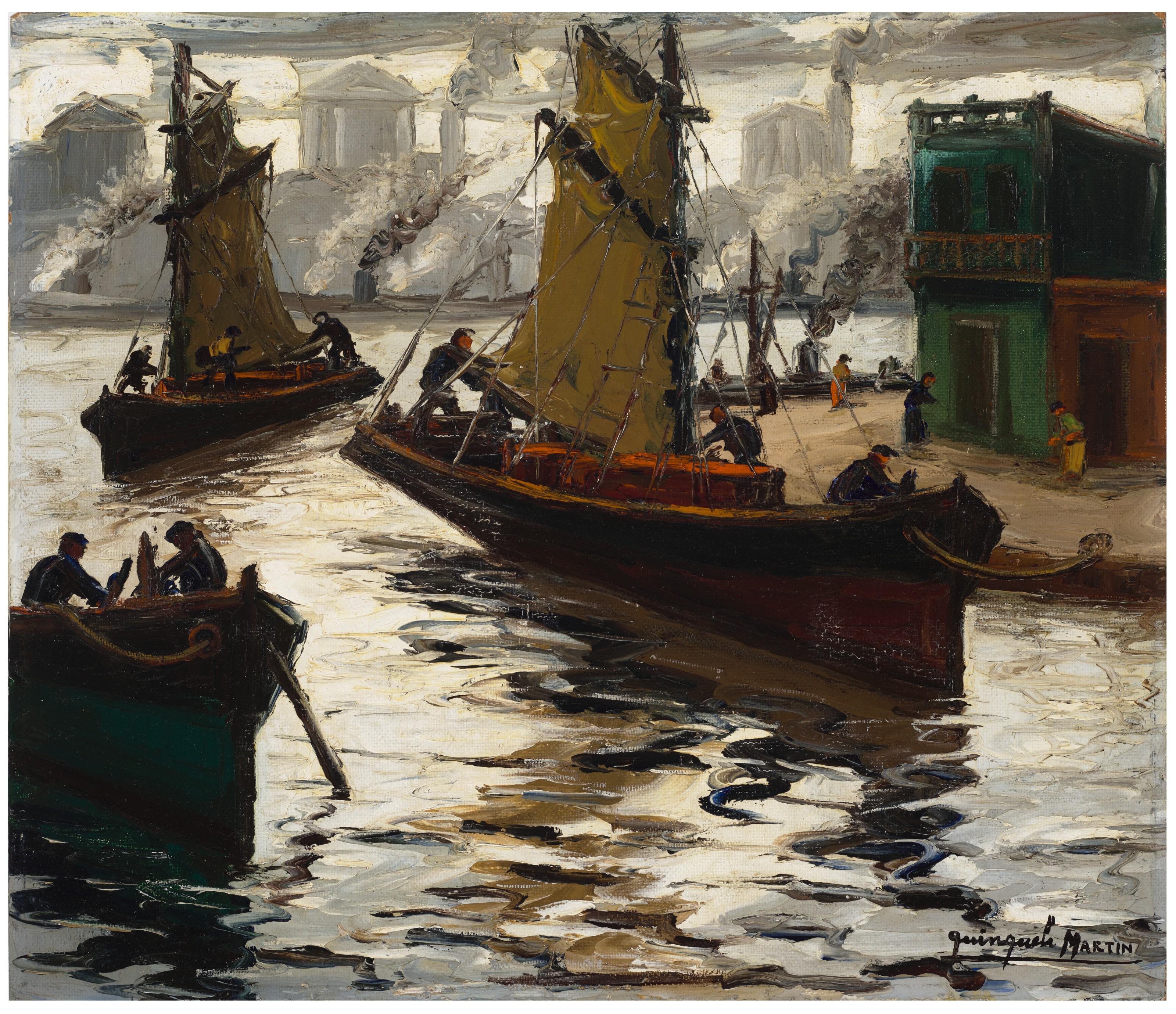 Benito Quinquela Martín - Reflejos plateados