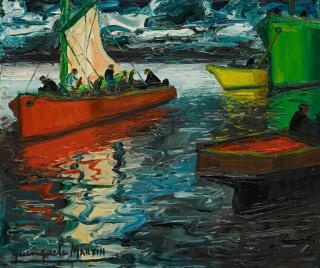 Benito Quinquela Martín - Tormenta Con Sol