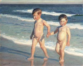 Benito Rebolledo Correa - At the Water\'s Edge