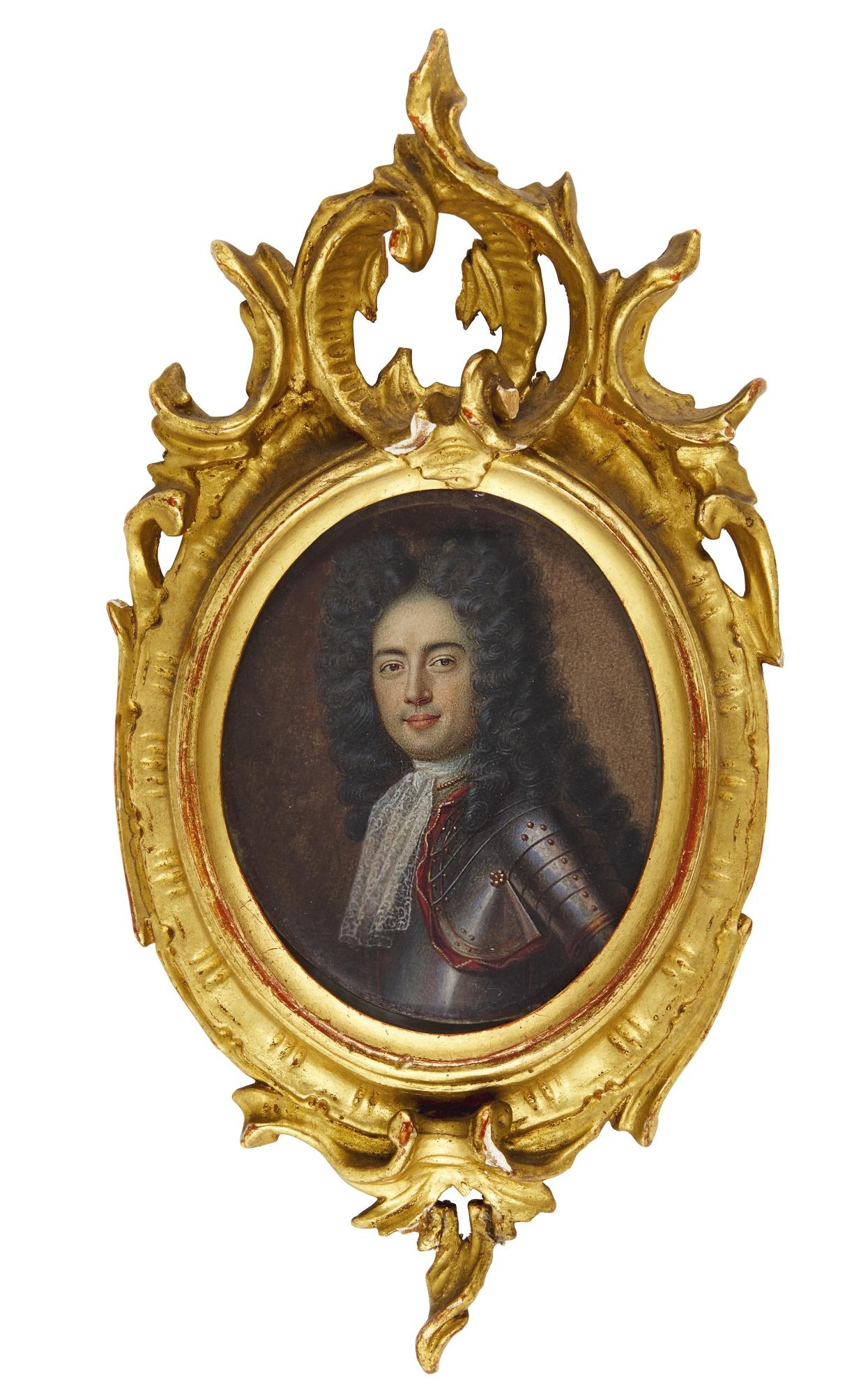 Benjamin Arlaud - Portrait Of A Gentleman, Traditionally Identifed As Poncette De La Vivarais