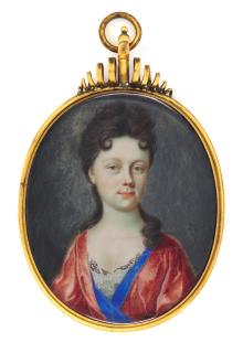 Benjamin Arlaud - Portrait of a lady, circa 1710