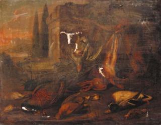 Benjamin Blake - Dead game in a classical landscape