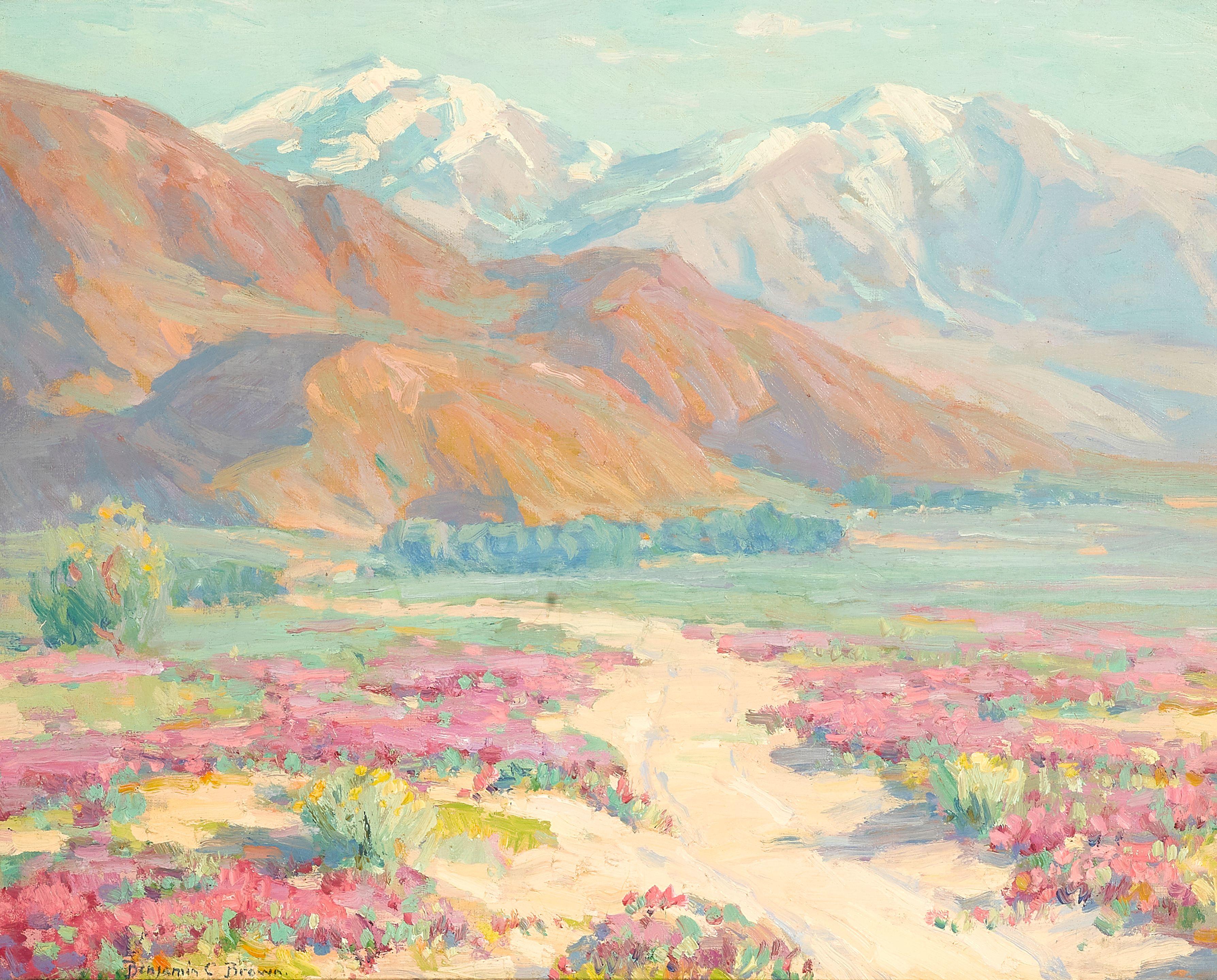 Benjamin Chambers Brown - Carpet of flowers - the Desert