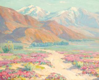 Benjamin Chambers Brown - Carpet of flowers - the Desert