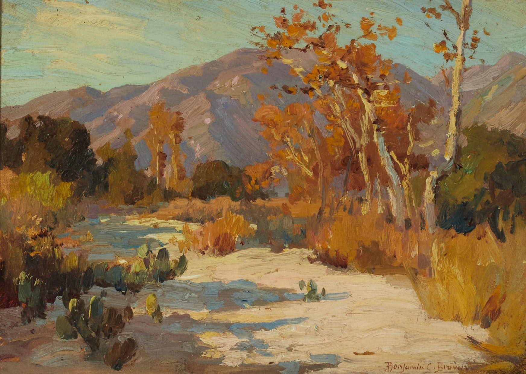 Benjamin Chambers Brown - Mountains and Sycamores