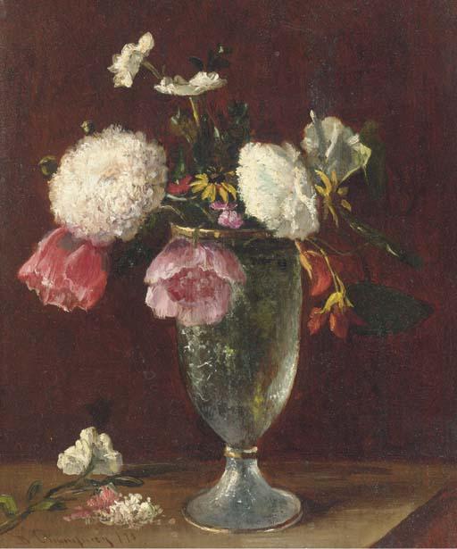 Benjamin Champney - Summer Blossoms