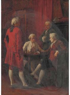 Benjamin Eugène Fichel - A Game of Chess