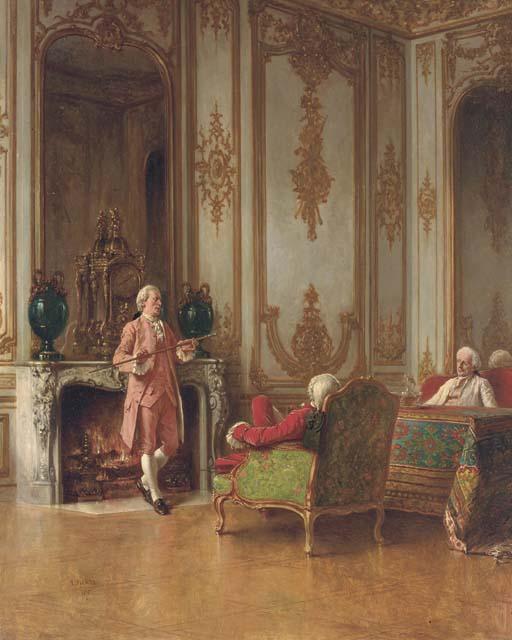 Benjamin Eugène Fichel - Holding Forth