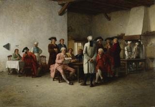 Benjamin-Eugène Fichel - The Clubroom