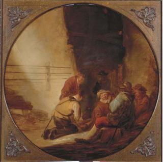 Benjamin Gerritsz. Cuyp - A Guardroom Interior With Soldiers Resting